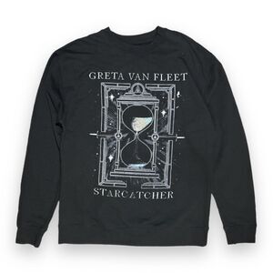 Greta Van Fleet Starcatcher Hourglass Graphic Band Merch Sweatshirt Men's Large